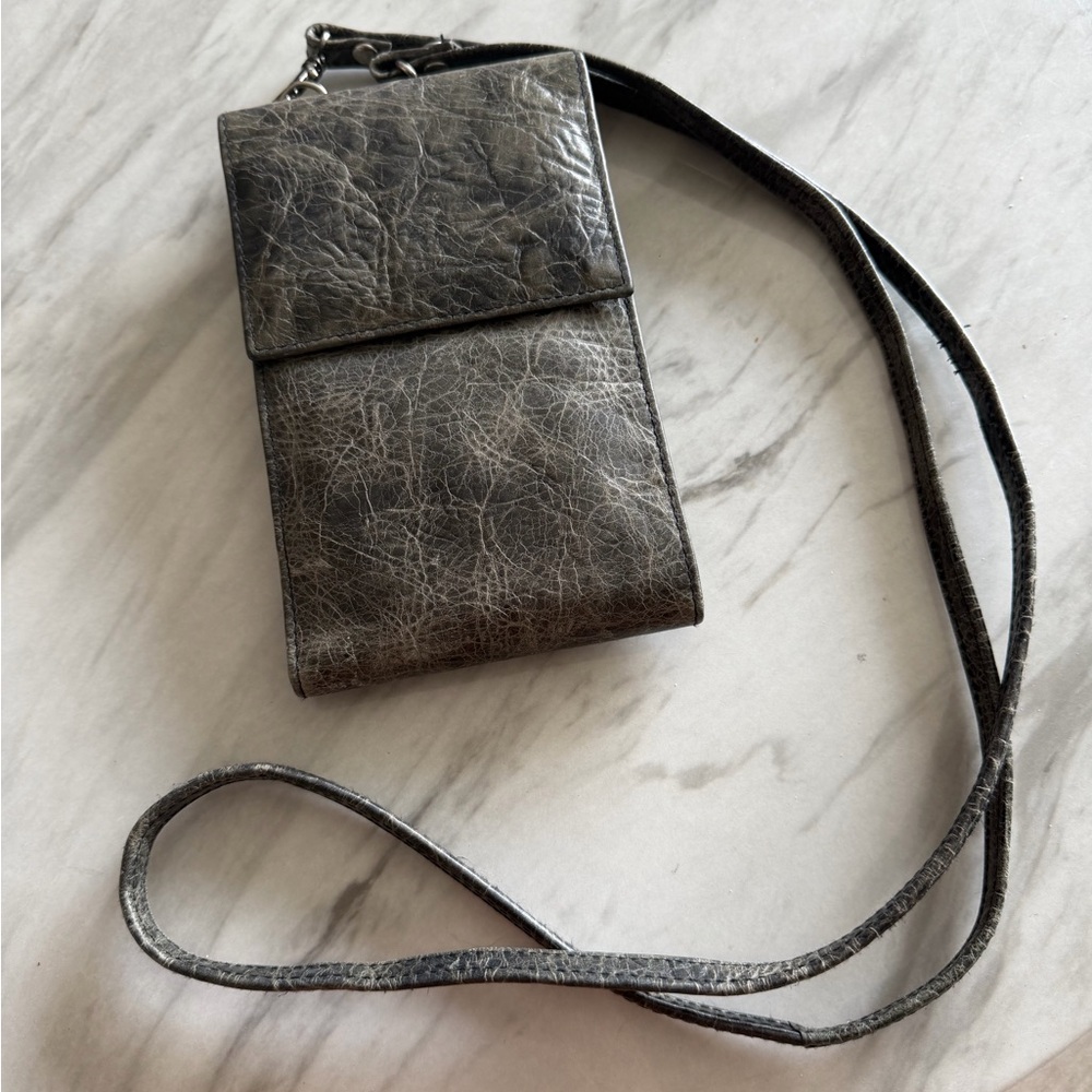 Macro Bag 100% Leather Cowhide Crossbody Phone Card Essentials Bag Purse